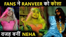 Neha Kakkar Gets Trolled For Her Kanta Laga Look, Netizens Compare Her With Ranveer Singh