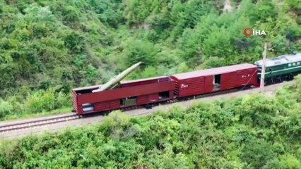 Kuzey Kore, füze denemesinin görüntülerini paylaştı