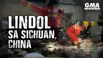 Lindol sa Sichuan, China | GMA News Feed