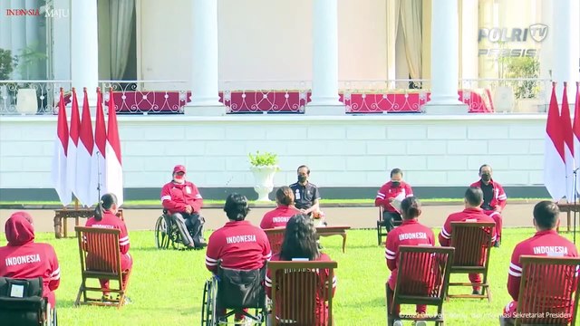 Presiden Jokowi Menerima Atlet Paralimpiade Tokyo 2020, Istana Kepresidenan Bogor