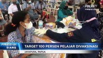 Polda Papua Gelar Vaksinasi di SMA YPPK Taruna Bakti