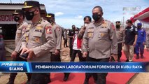 As Log Kapolri Tinjau Pembangunan Laboratorium Forensik di Kubu Raya