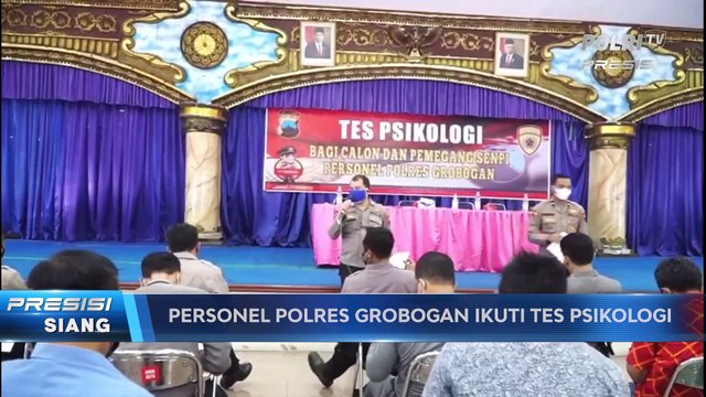 Polres Grobogan Lakukan Tes Psikologi bagi Pemegang Senpi