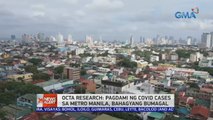 OCTA Research: Pagdami ng COVID cases sa Metro Manila, bahagyang bumagal | 24 Oras News Alert