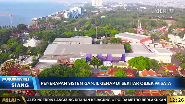 Live Report Natania - Polda Metro Jaya Mulai Berlakukan Ganjil-genap di Tempat Wisata