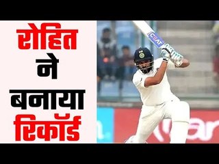 Rohit surpasses record of most sixes in a Test series  रोहित ने हेटमायर को पीछे छोड़ा