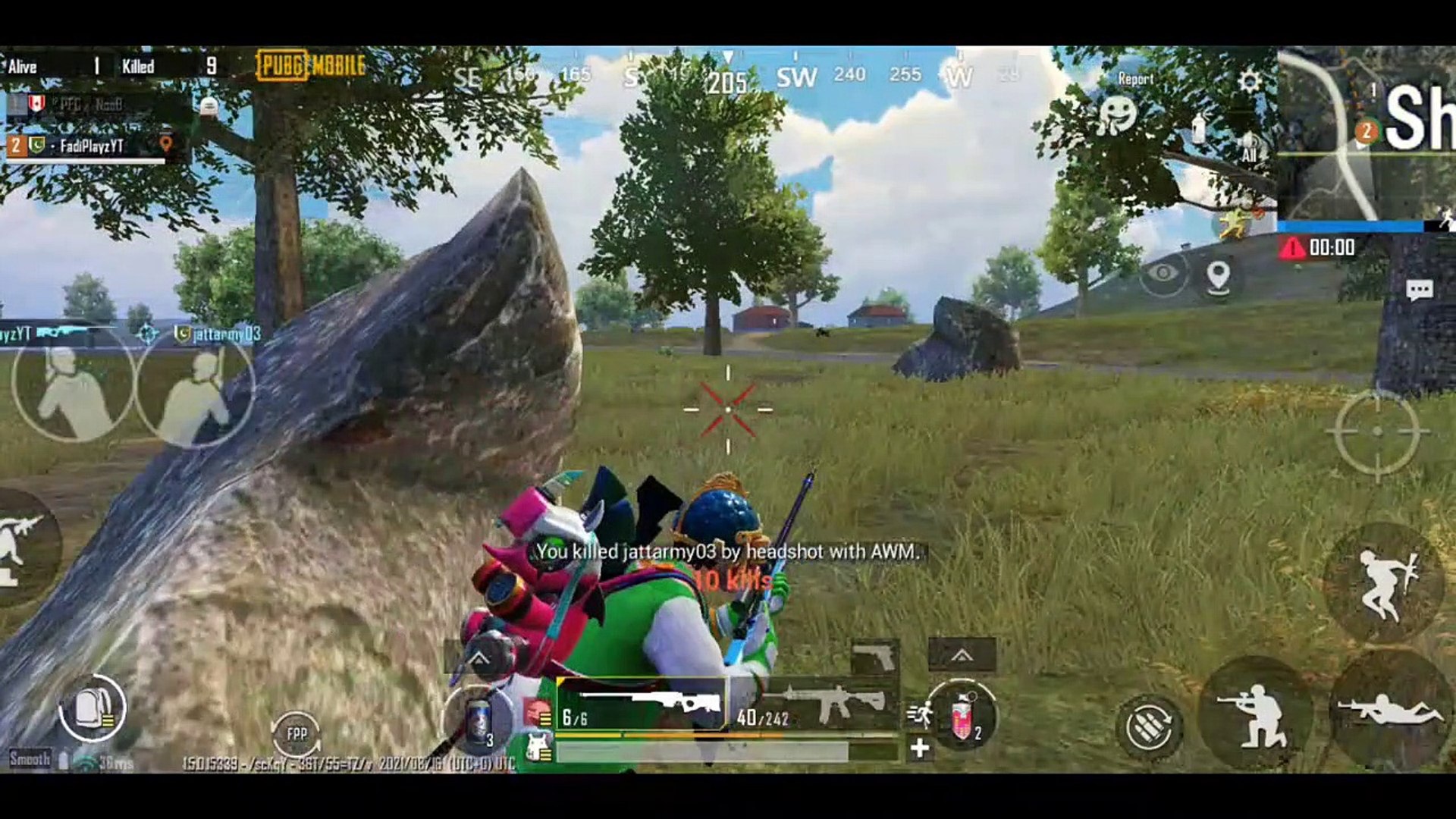 Clutching in high lobby against Pro Rich Players PUBG Mobile Montage