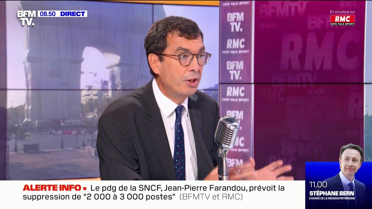 Jean-Pierre Farandou: "Je veux que dans 10 ans, il y ait deux fois plus de passagers dans les trains"