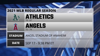 Athletics @ Angels Game Preview for SEP 17 -  9:38 PM ET