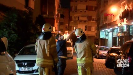 Çatıda mahsur kalan hükümlüyü itfaiye kurtardı