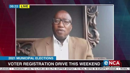 Voter registration drive open this weekend