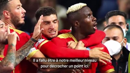 Gr. C - Osimhen : "Nous n'avons rien lâché"