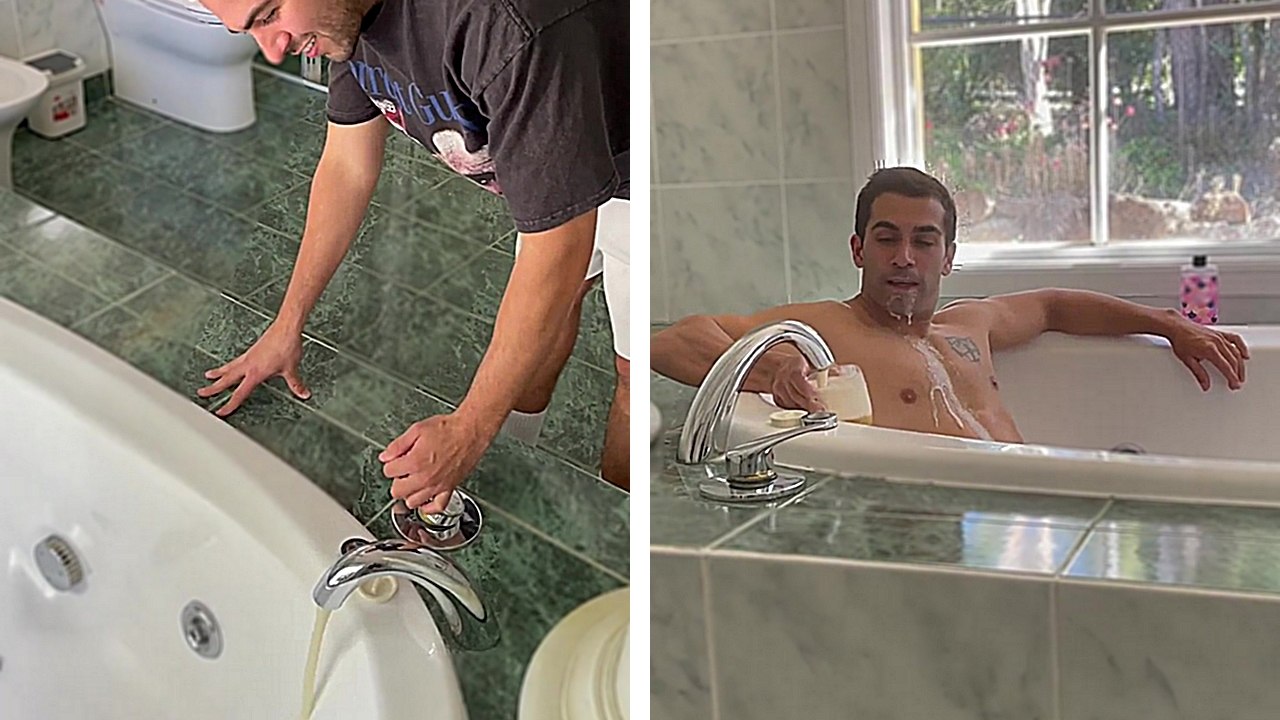 De la bière sort de tous les robinets de la maison