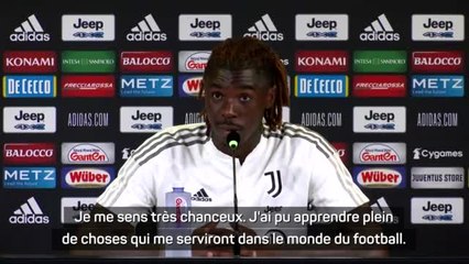 Juventus - Kean : "J'ai appris beaucoup de choses au PSG"