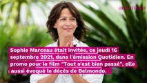 Jean-Paul Belmondo : Sophie Marceau réagit à la mort de l'acteur