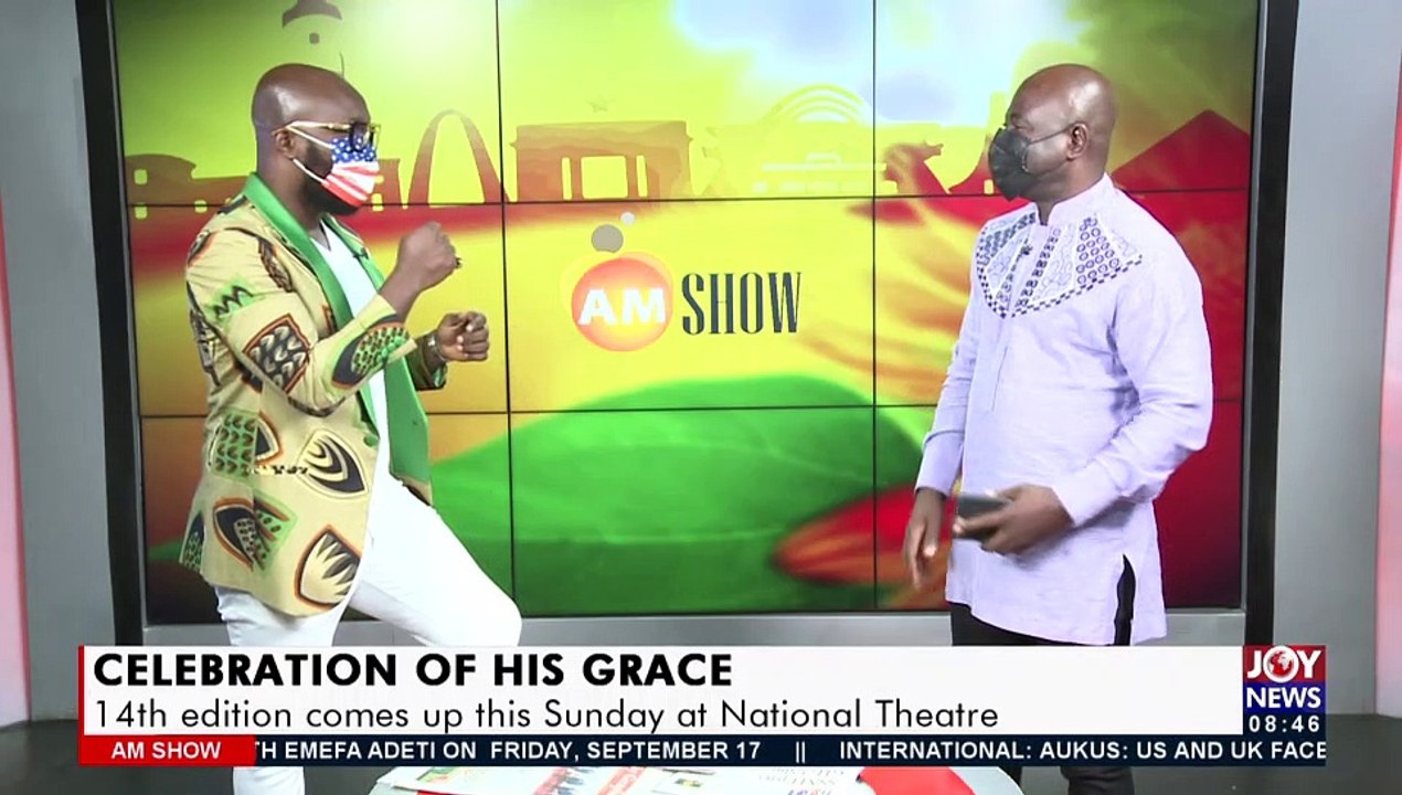 Celebration of His Grace: 14thedition comes up this Sunday. Sept. 19 at National Theatre  (17-9-21)