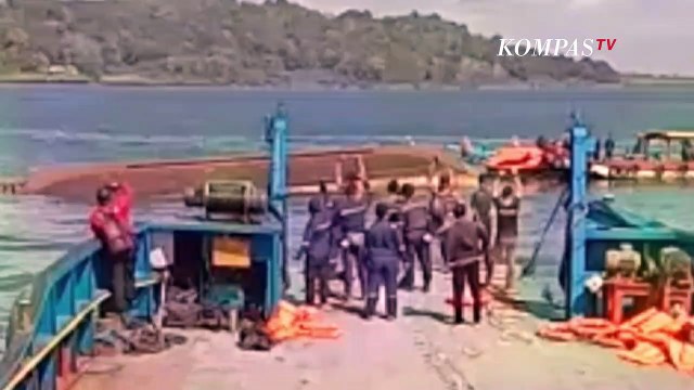 Kapal Pengayoman IV Milik Kemenkumham Tenggelam di Nusa Kambangan