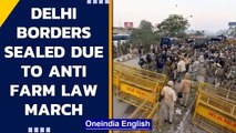 Delhi borders sealed as SAD conducts Black Friday march against Farm laws | Oneindia News