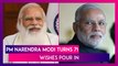 PM Narendra Modi Turns 71; Wishes Pour In From Rahul Gandhi, President Ram Nath Kovind, Amit Shah, Virat Kohli, Abhishek Bachchan & Many Others