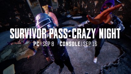 PUBG Battlegrounds - Survivor Pass Crazy Night PS4