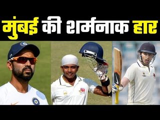 Mumbai face 10-wicket humiliating loss against Railways in Ranji