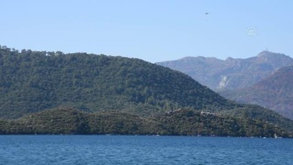 Marmaris'te çıkan orman yangını kontrol altına alındı