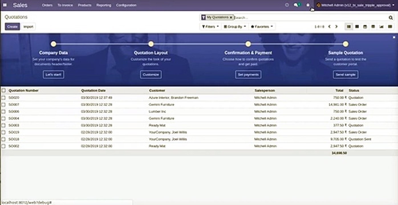 How to do Triple Approval Process for Sale Order while confirming  Sale order | Odoo