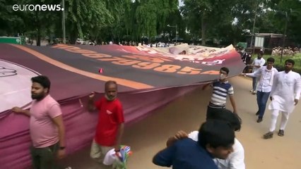 India, protesta per il lavoro