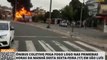 Ônibus coletivo pega fogo logo nas primeiras horas da manhã desta sexta-feira (17) em São Luís