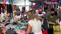 Edirne'deki bu pazara akın var! Bulgar ve Yunan turistler tezgahları adeta yağmaladı