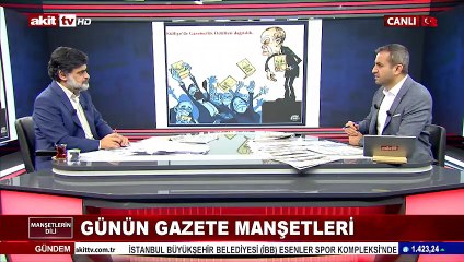 Hain Can Dündar’a kargoyla ödül gönderenlerden iğrenç çizim