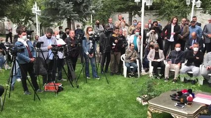 Yeniden Refah Partisi Genel Başkanı Erbakan, Kayseri'de gündemi değerlendirdi