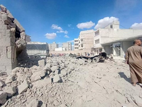 Son dakika haberleri: El Bab'da bomba yüklü araç patladı: 4 yaralı