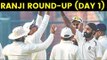Indian Cricketers shine on Day 1 of Ranji Trophy Round 5