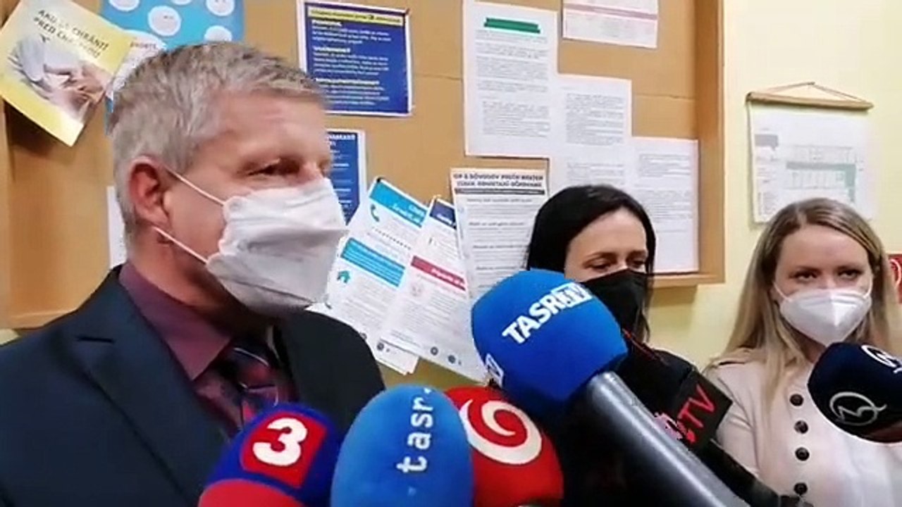 ZÁZNAM: Minister zdravotníctva V. Lengvarský na RÚVZ Bardejov