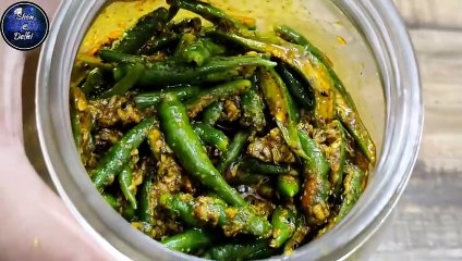 Chatpata_Masaledar_Mirch_Ka_Achar_Jhatpat_Banega_Saal_Bhar_Chalega____Instant_Mirch_Ka_Achar(480p)