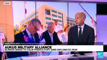 AUKUS alliance: Blinken seeks to calm French fury amid diplomatic row