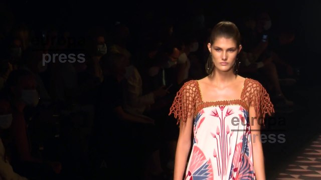 Desfile de Dolores Cortés en la Mercedes Benz Fashion Week Madrid 2021