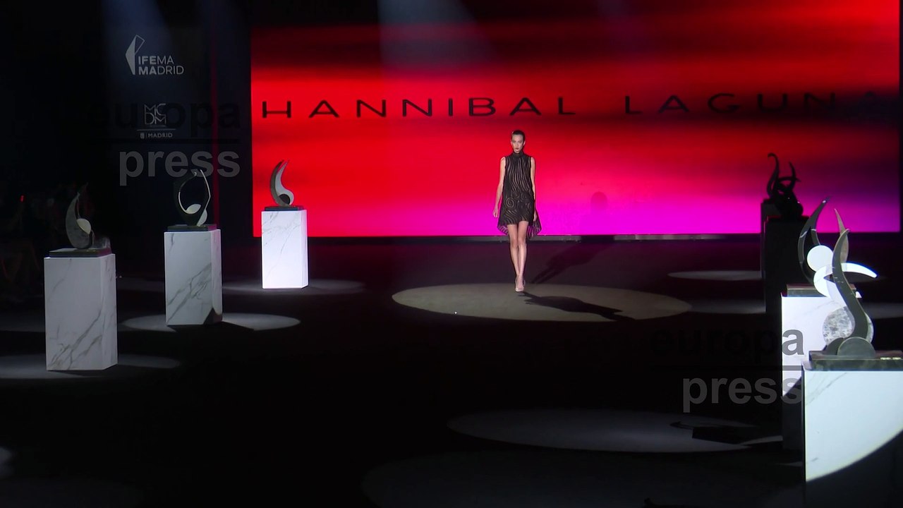 Desfile de Hannibal Laguna en la Mercedes Benz Fashion Week Madrid 2021