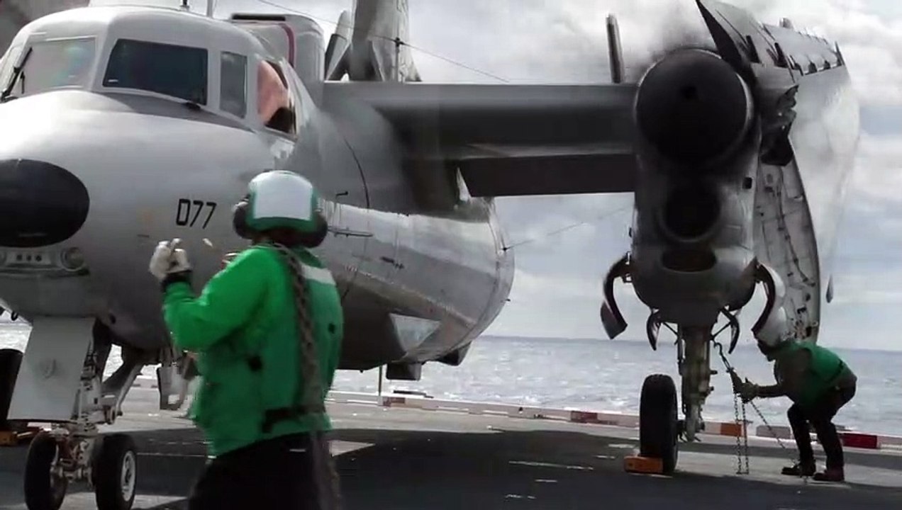 US Navy Super-Carrier – USS Gerald R Ford CVN 78 Flight Ops