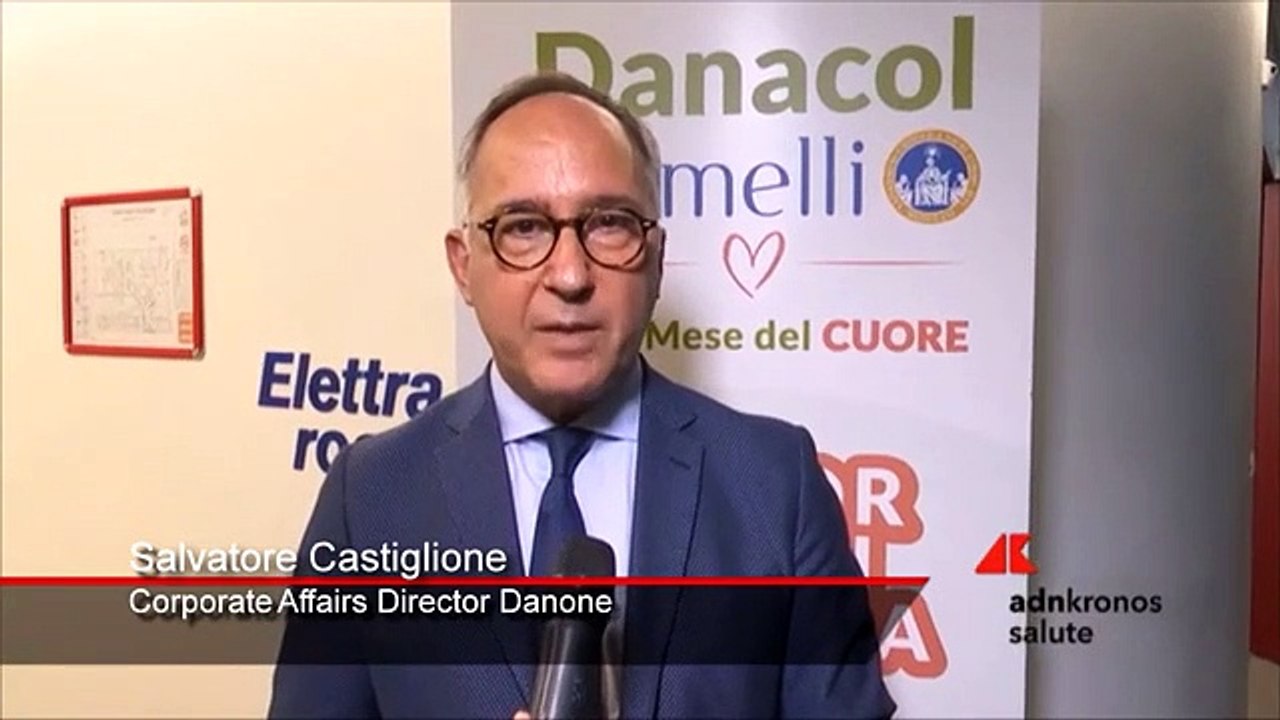 Castiglione (Danone): "Con il Mese del Cuore più attenzione a stile di vita sano"