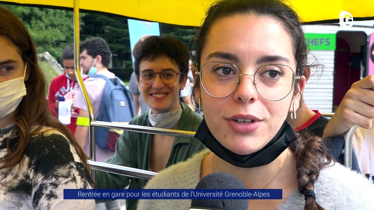 Reportage - Rentrée en gare pour les étudiants de l'UGA