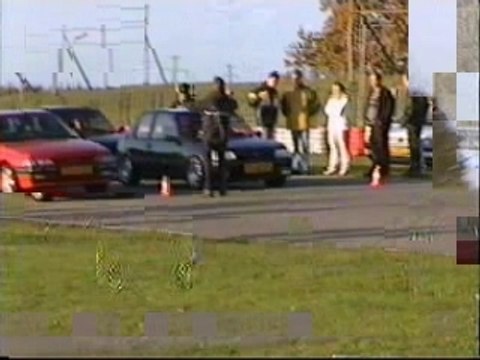 Course De Voiture - 205 Gti Vs 405 Mi16