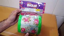 Unboxing and Review of ratna musical dholak junior for kids fun and gift