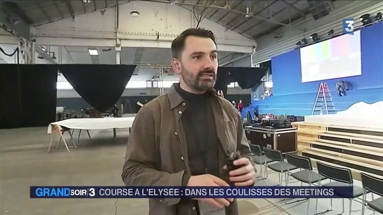 Présidentielle  dans les coulisses des meetings