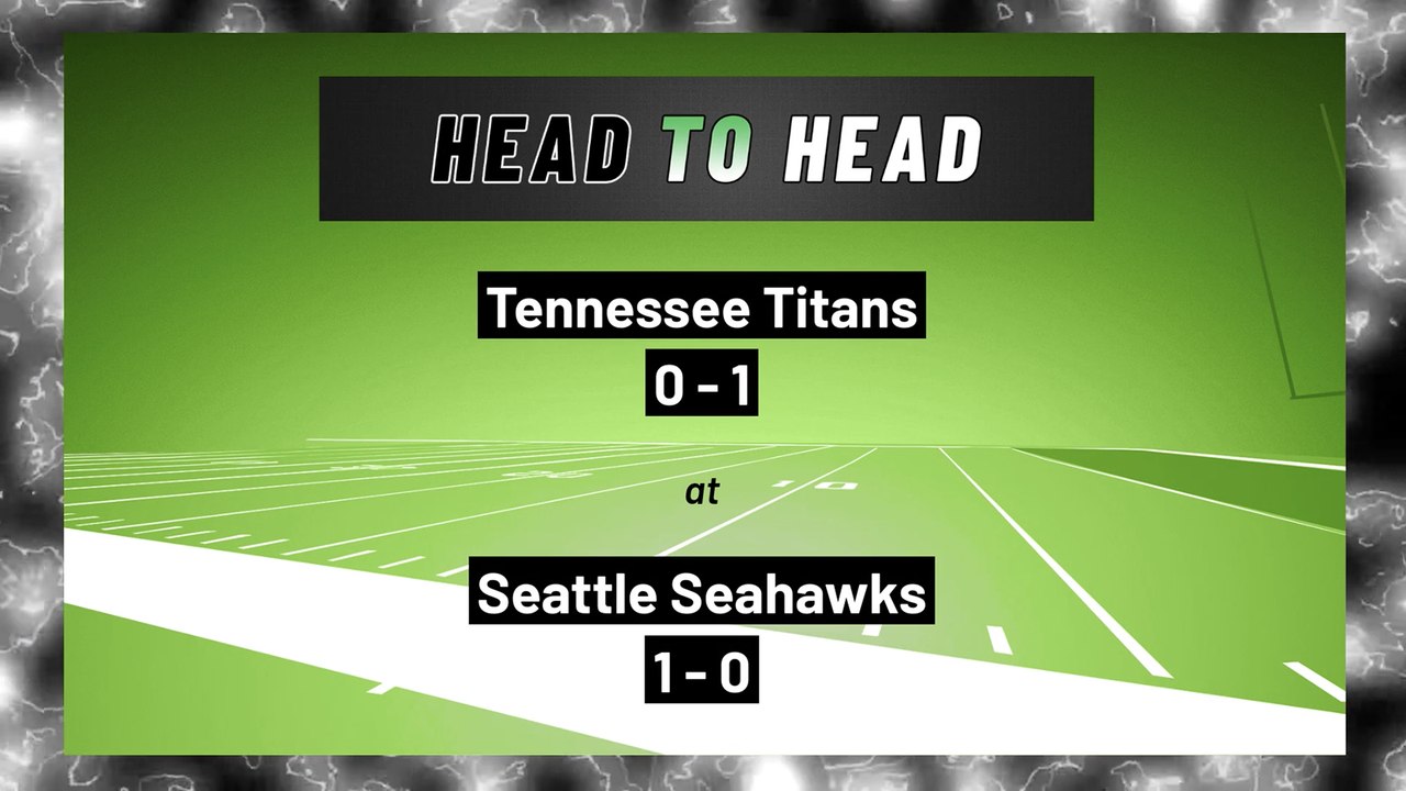 Seattle Seahawks - Tennessee Titans - Moneyline