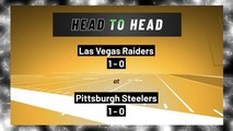 Pittsburgh Steelers - Las Vegas Raiders - Moneyline