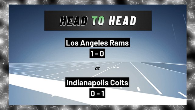 Indianapolis Colts - Los Angeles Rams - Spread