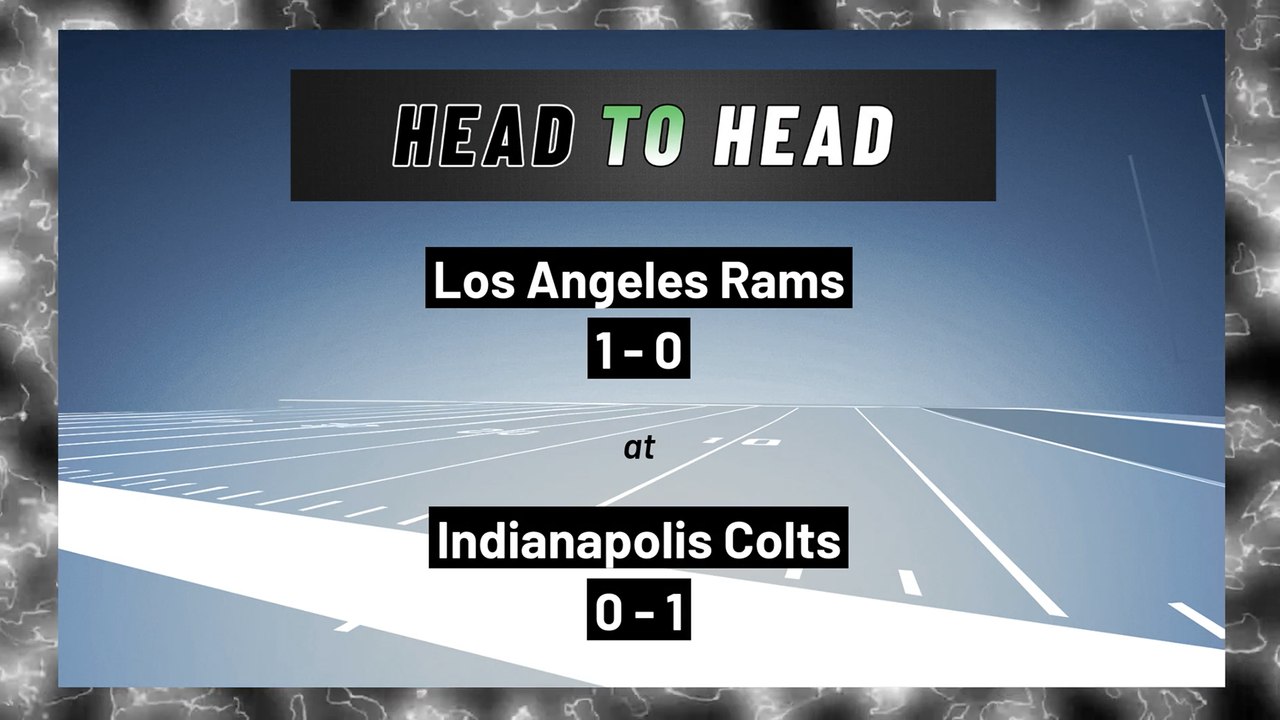 Indianapolis Colts - Los Angeles Rams - Spread