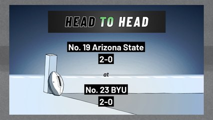 Arizona State-BYU College Football Week 3 2021